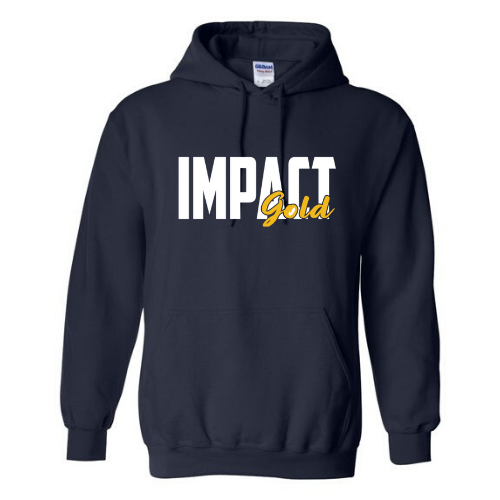 Navy blue and gold hoodie best sale