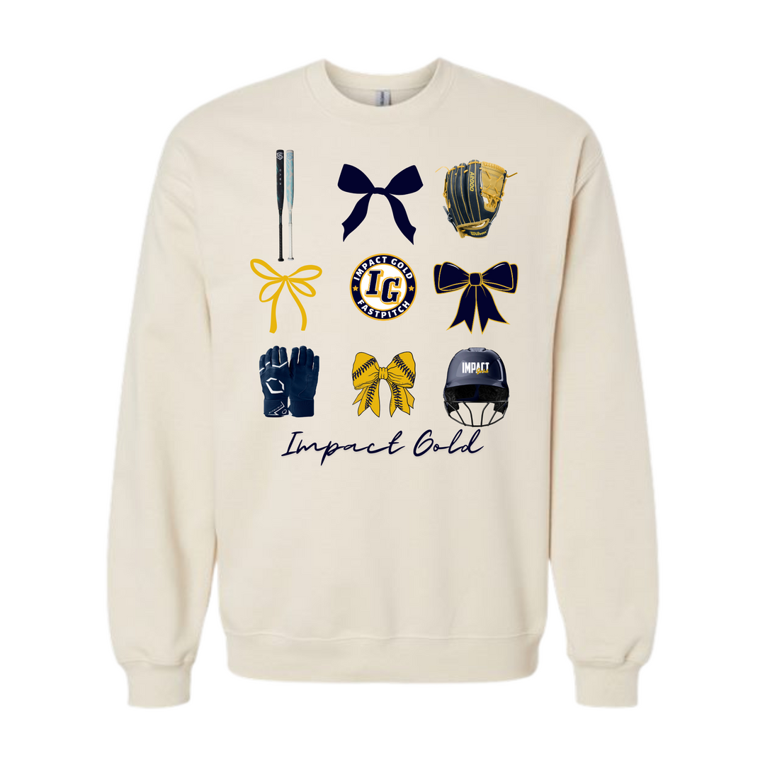 Bows and Wilson Crewneck Sweatshirt